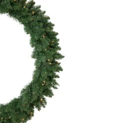 Pre-Lit Everett Pine Artificial Christmas Wreath, 48-Inch, Clear Lights 7 Pre-Lit Everett Pine Artificial Christmas Wreath, 48-Inch, Clear Lights -Christmas Decoration Store northlight sm92906 2 70539.1667553564