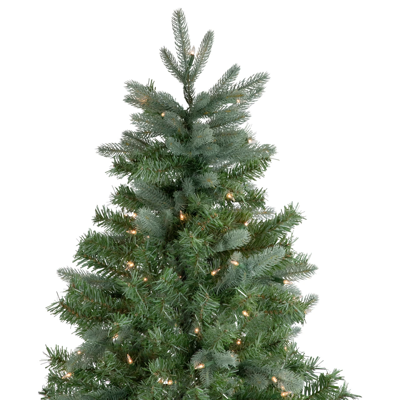 10' Pre-Lit Slim Granville Fraser Fir Artificial Christmas Tree, Clear Lights 6 10' Pre-Lit Slim Granville Fraser Fir Artificial Christmas Tree, Clear Lights - Image 4