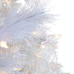 7.5' Pre-Lit Seneca White Spruce Artificial Christmas Tree, Dual Function LED Lights -Christmas Decoration Store northlight sm92912 warmwhite 4 36639.1667530180