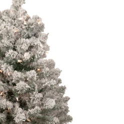 3' Pre-Lit Heavily Flocked Madison Pine Medium Artificial Christmas Tree, Clear Lights 11 3' Pre-Lit Heavily Flocked Madison Pine Medium Artificial Christmas Tree, Clear Lights -Christmas Decoration Store northlight sm92916 2 90640.1667530201