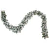 9' X 10" Pre-lit Flocked Madison Pine Artificial Christmas Garland, Clear Lights 2 9' X 10" Pre-lit Flocked Madison Pine Artificial Christmas Garland, Clear Lights -Christmas Decoration Store northlight sm92921 1 40610.1667534824