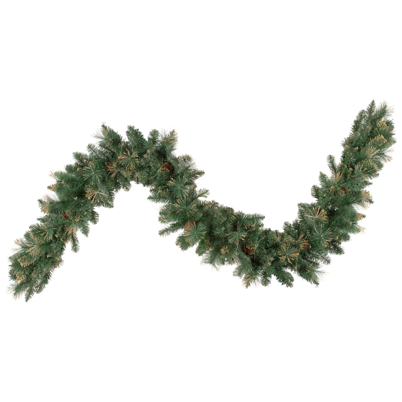 9' X 10 Yorkshire Pine Artificial Christmas Garland - Unlit 3 9' X 10 Yorkshire Pine Artificial Christmas Garland - Unlit