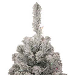 3' Pre-Lit Medium Heavily Flocked Madison Pine Artificial Christmas Tree, Multi Lights 11 3' Pre-Lit Medium Heavily Flocked Madison Pine Artificial Christmas Tree, Multi Lights -Christmas Decoration Store northlight sm92928 2 58390.1667536687
