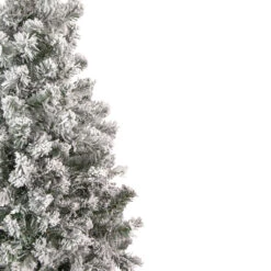 4.5' Flocked Madison Pine Artificial Christmas Tree, Unlit 9 4.5' Flocked Madison Pine Artificial Christmas Tree, Unlit -Christmas Decoration Store northlight sm92929 2 68176.1667490909