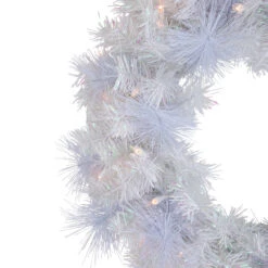Pre-Lit Vermont White Pine Artificial Christmas Wreath, 24-Inch, Clear Lights 9 Pre-Lit Vermont White Pine Artificial Christmas Wreath, 24-Inch, Clear Lights -Christmas Decoration Store northlight sm92935 2 94259.1671629820