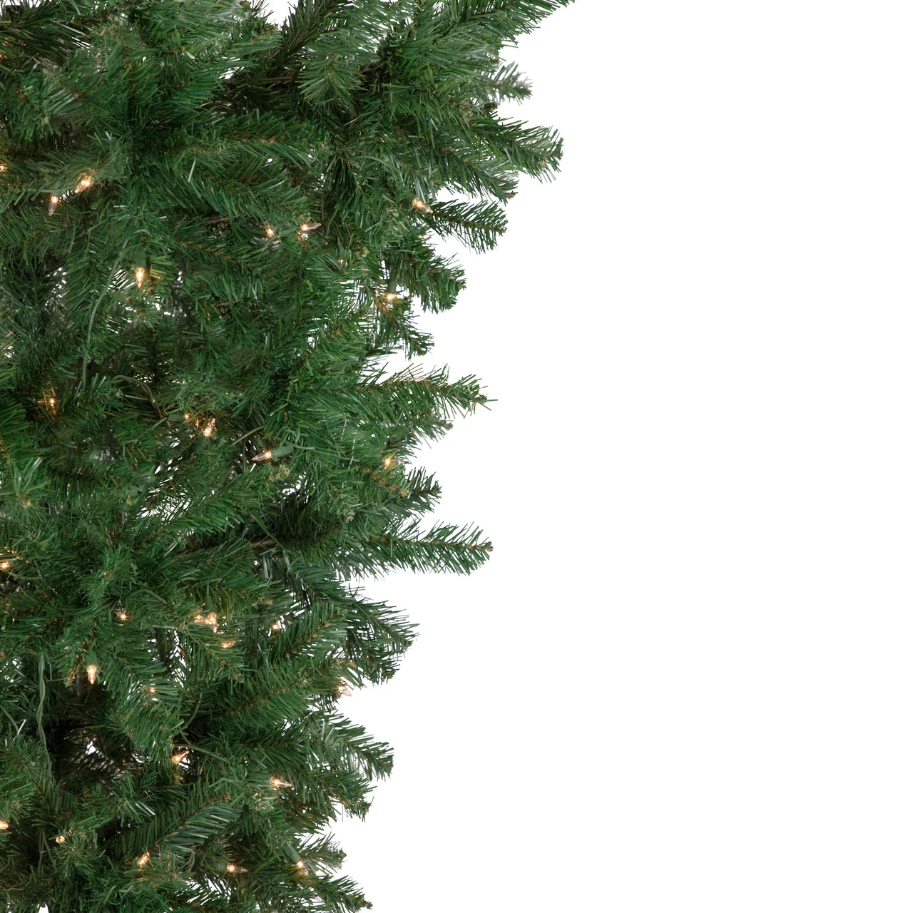 5.5' Pre-Lit Medium Upside Down Spruce Artificial Christmas Tree, Clear Lights 6 5.5' Pre-Lit Medium Upside Down Spruce Artificial Christmas Tree, Clear Lights - Image 4
