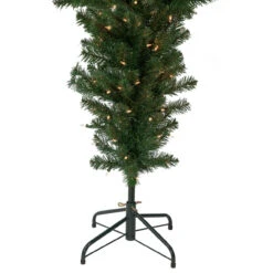 5.5' Pre-Lit Medium Upside Down Spruce Artificial Christmas Tree, Clear Lights 13 5.5' Pre-Lit Medium Upside Down Spruce Artificial Christmas Tree, Clear Lights -Christmas Decoration Store northlight sm92974 3 85012.1667530209