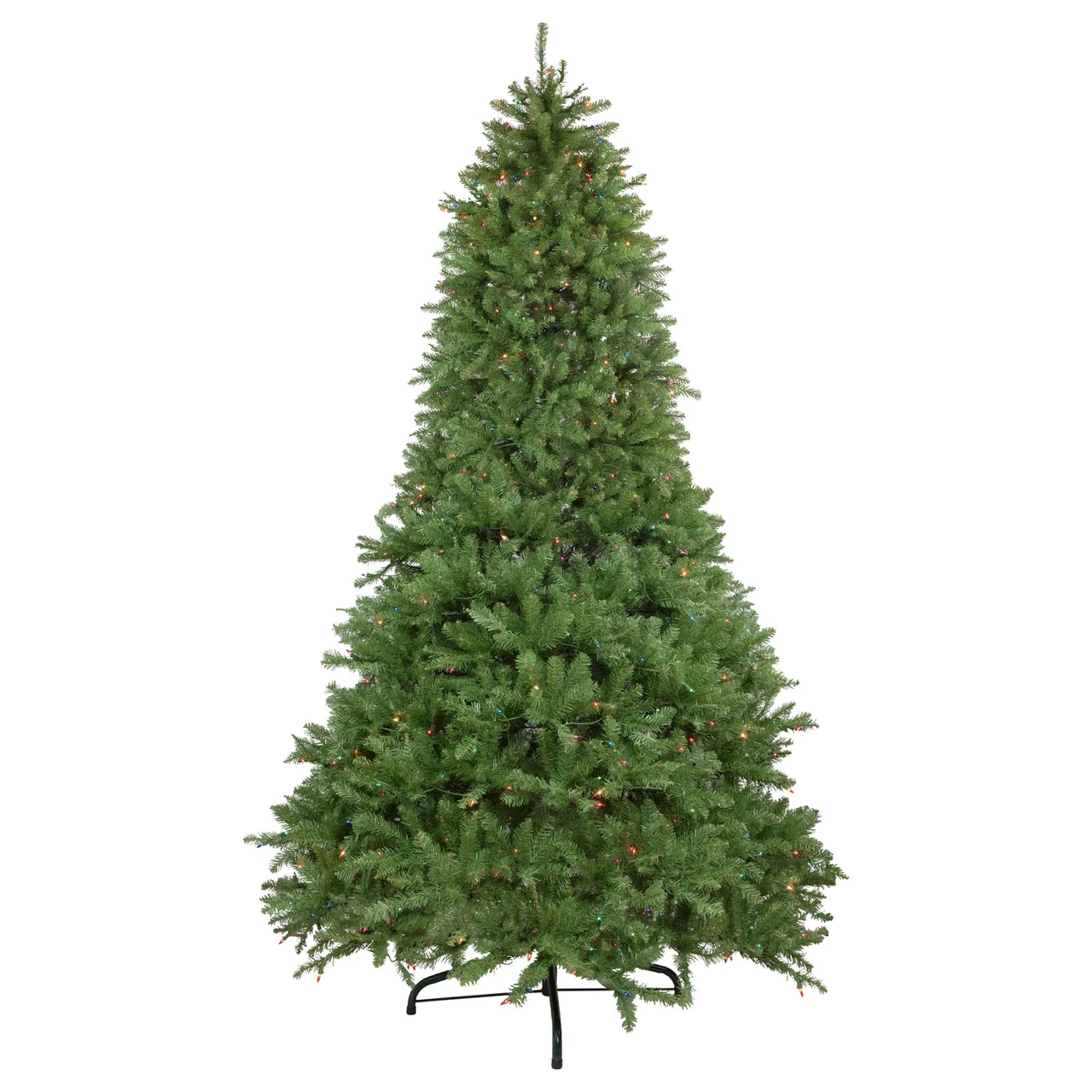 9' Pre-Lit Rockwood Pine Artificial Christmas Tree, Multi Lights 3 9' Pre-Lit Rockwood Pine Artificial Christmas Tree, Multi Lights