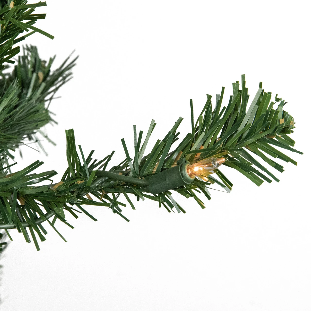 7' Pre-Lit Norfolk Spruce Artificial Christmas Tree, Clear Lights 4 7' Pre-Lit Norfolk Spruce Artificial Christmas Tree, Clear Lights - Image 2