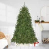 7.5' Pre-Lit Rockwood Pine Artificial Christmas Tree, Clear LED Lights 2 7.5' Pre-Lit Rockwood Pine Artificial Christmas Tree, Clear LED Lights -Christmas Decoration Store northlight sm93005 1up 84374.1667531222