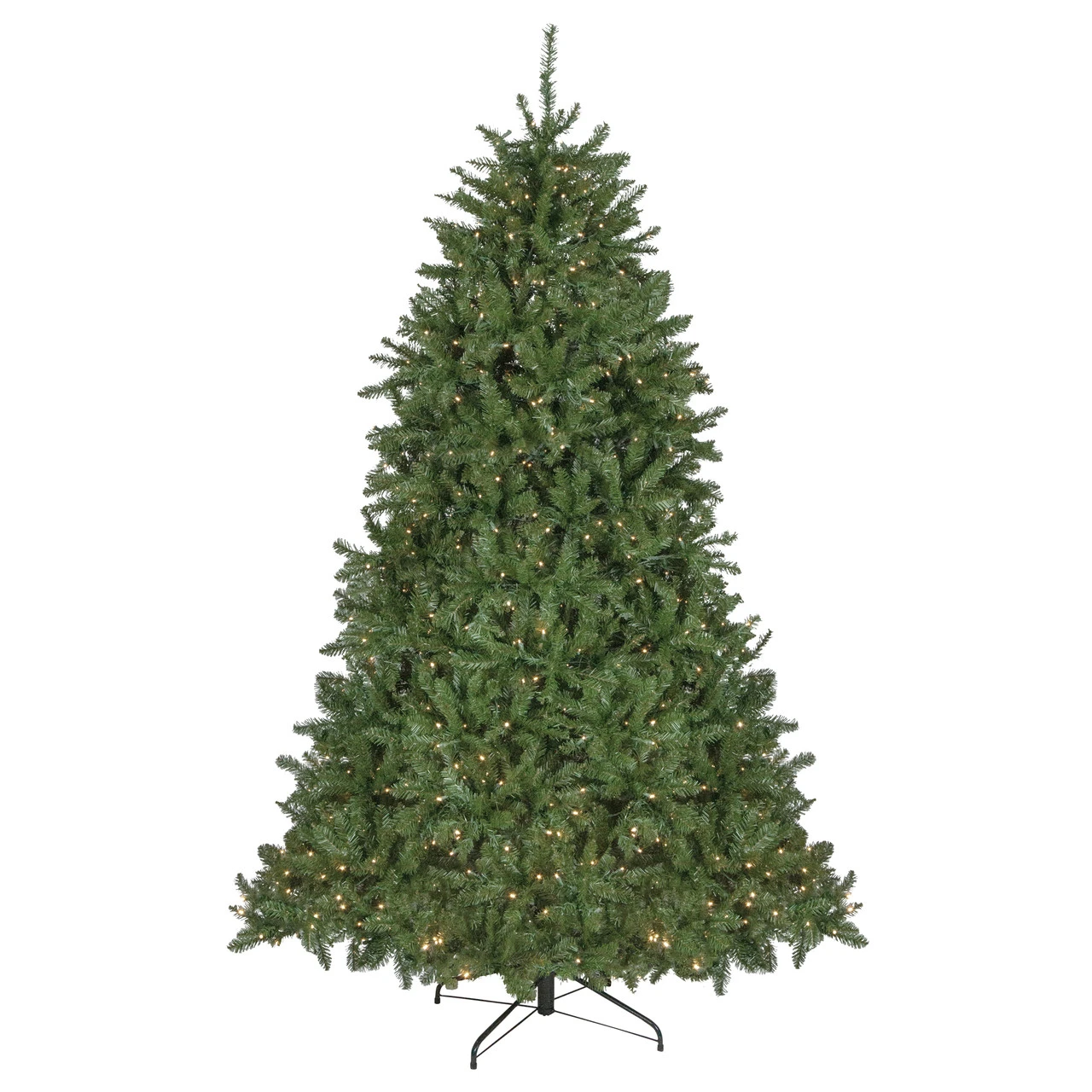 7.5' Pre-Lit Rockwood Pine Artificial Christmas Tree, Clear LED Lights 4 7.5' Pre-Lit Rockwood Pine Artificial Christmas Tree, Clear LED Lights - Image 2