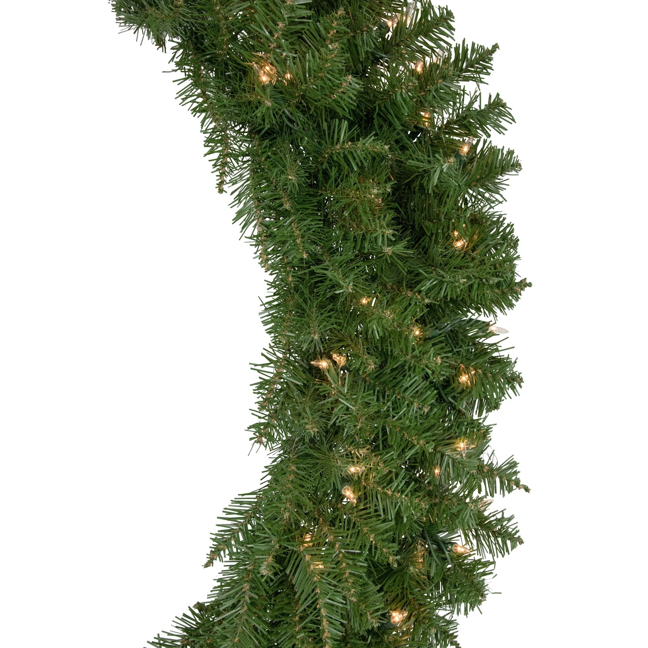 Pre-Lit Rockwood Pine Artificial Christmas Wreath, 48-Inch, Clear Lights 5 Pre-Lit Rockwood Pine Artificial Christmas Wreath, 48-Inch, Clear Lights - Image 3