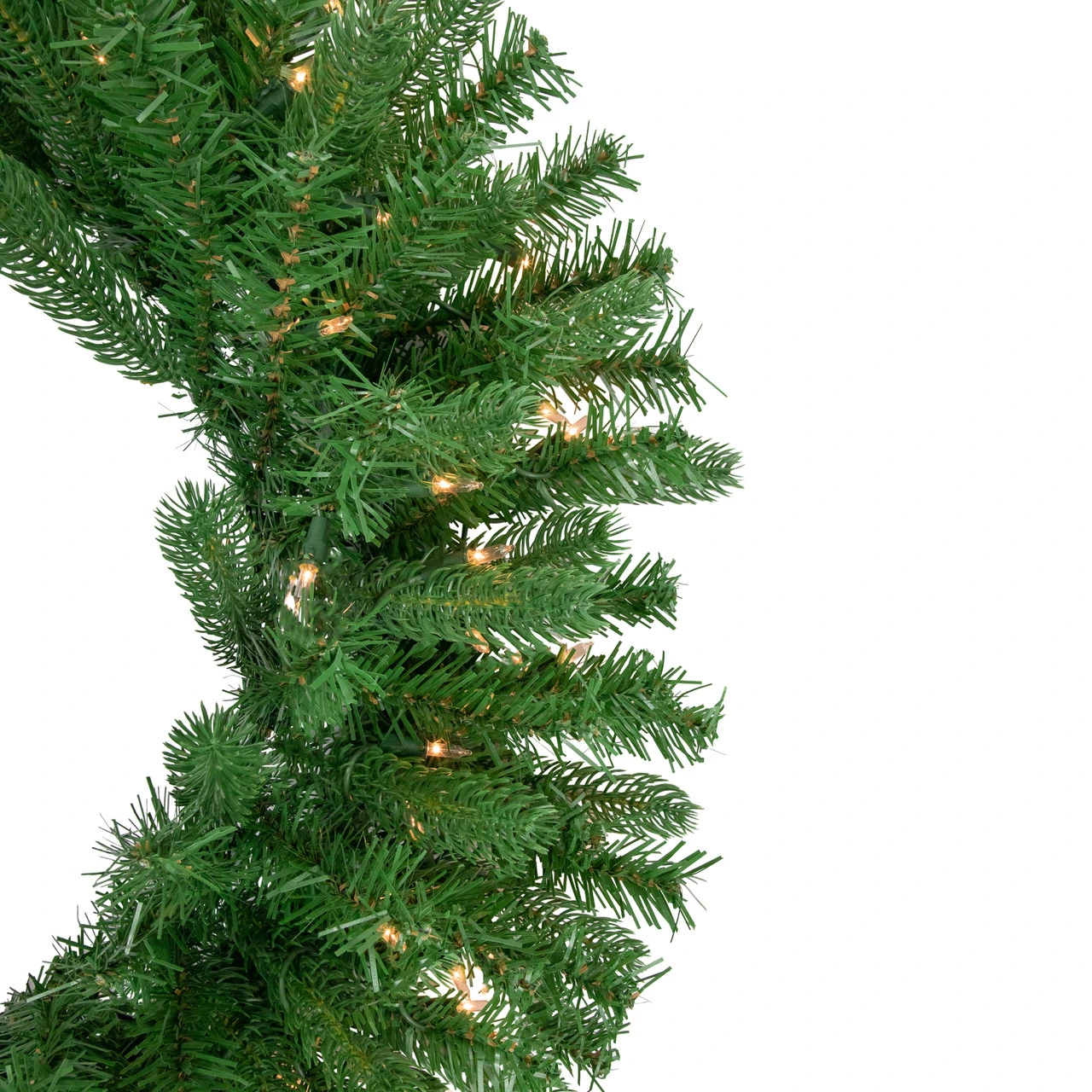 Pre-Lit Sierra Noble Fir Artificial Christmas Wreath, 30-Inch, Clear Lights 6 Pre-Lit Sierra Noble Fir Artificial Christmas Wreath, 30-Inch, Clear Lights - Image 4