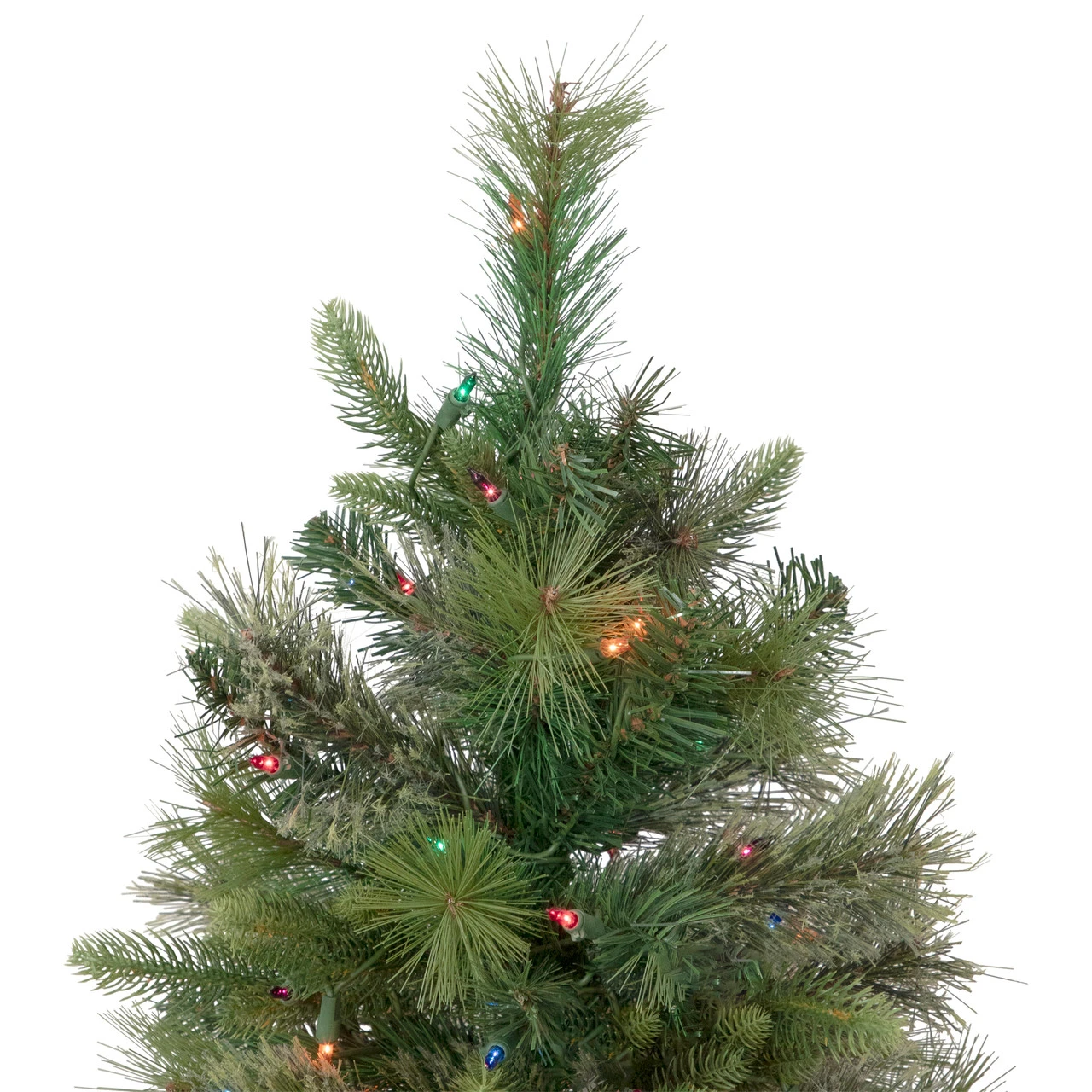 3' Pre-Lit Kingston Cashmere Pine Full Artificial Christmas Tree, Multi Lights 6 3' Pre-Lit Kingston Cashmere Pine Full Artificial Christmas Tree, Multi Lights - Image 4