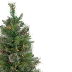 3' Pre-Lit Kingston Cashmere Pine Full Artificial Christmas Tree, Multi Lights 13 3' Pre-Lit Kingston Cashmere Pine Full Artificial Christmas Tree, Multi Lights -Christmas Decoration Store northlight sm93045 3 51614.1667530109