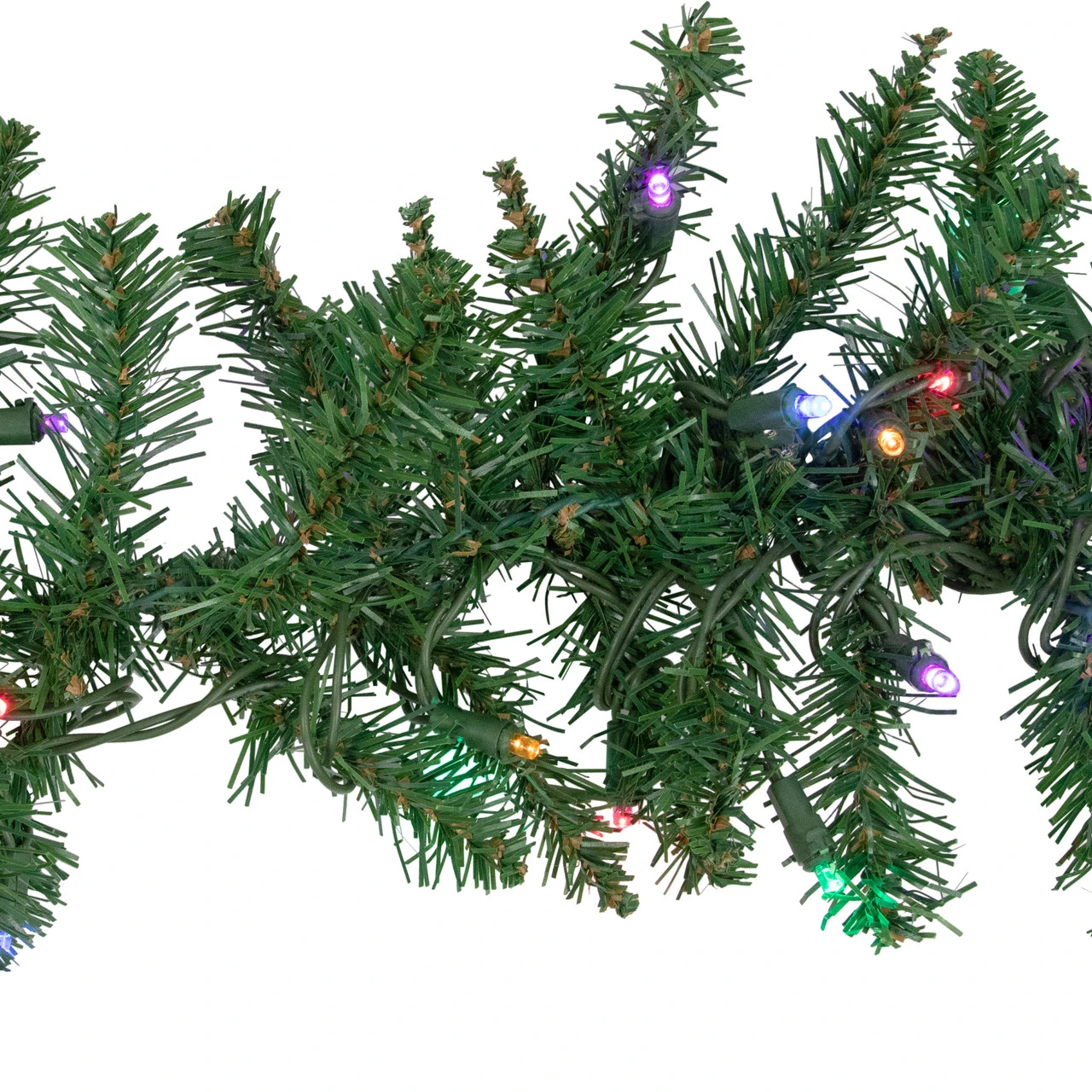 9' X 12" Pre-Lit Winona Fir Artificial Christmas Garland, Multi LED Lights 7 9' X 12" Pre-Lit Winona Fir Artificial Christmas Garland, Multi LED Lights - Image 5
