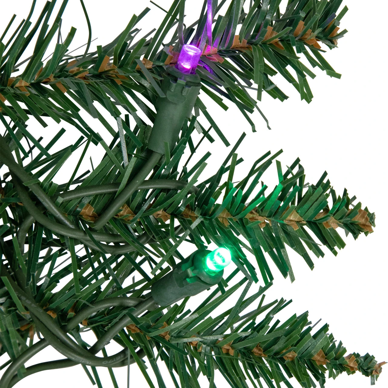 9' X 12" Pre-Lit Winona Fir Artificial Christmas Garland, Multi LED Lights 6 9' X 12" Pre-Lit Winona Fir Artificial Christmas Garland, Multi LED Lights - Image 4