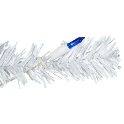 6.5' Pre-Lit Woodbury White Pine Pencil Artificial Christmas Tree, Blue Lights 8 6.5' Pre-Lit Woodbury White Pine Pencil Artificial Christmas Tree, Blue Lights -Christmas Decoration Store northlight sm93086 4 37218.1667530174