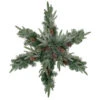 32" Pre-Lit Artificial Mixed Pine And Pine Cone Christmas Snowflake Wreath 2 32" Pre-Lit Artificial Mixed Pine And Pine Cone Christmas Snowflake Wreath -Christmas Decoration Store northlight sm93377 1 92850.1667530104