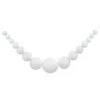 6' White Shiny And Matte Shatterproof Ball Christmas Swag -Christmas Decoration Store northlight sm93776 1 61324.1667540274