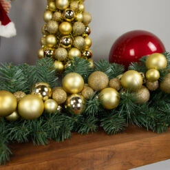 6' Shatterproof Ball Vegas Gold 3-Finish Christmas Garland 9 6' Shatterproof Ball Vegas Gold 3-Finish Christmas Garland -Christmas Decoration Store northlight sm93786 styled 19717.1687801156