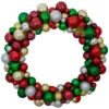 Traditional Colors 2-Finish Shatterproof Ball Christmas Wreath, 36-Inch 2 Traditional Colors 2-Finish Shatterproof Ball Christmas Wreath, 36-Inch -Christmas Decoration Store northlight sm93809 1 09054.1667517701