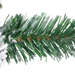 30" Flocked Pine Artificial Christmas Teardrop Swag With Iridescent Ornaments - Unlit 11 30" Flocked Pine Artificial Christmas Teardrop Swag With Iridescent Ornaments - Unlit -Christmas Decoration Store northlight sm94101 3new 82517.1680184051