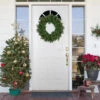Pre-Lit Whitmire Pine Artificial Christmas Wreath - 24-Inch, Warm White LED Lights -Christmas Decoration Store northlight sp15040 updated 28703.1671643445