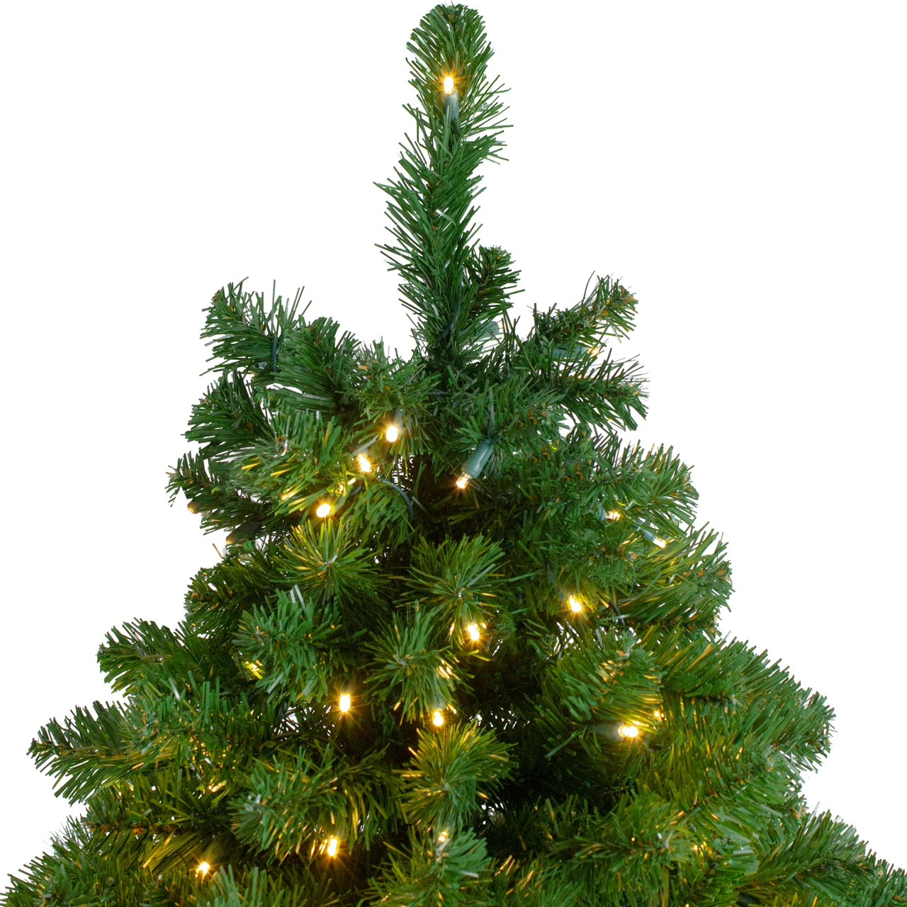 14' Pre-Lit Full Olympia Pine Artificial Christmas Tree - Warm White Lights 5 14' Pre-Lit Full Olympia Pine Artificial Christmas Tree - Warm White Lights - Image 3