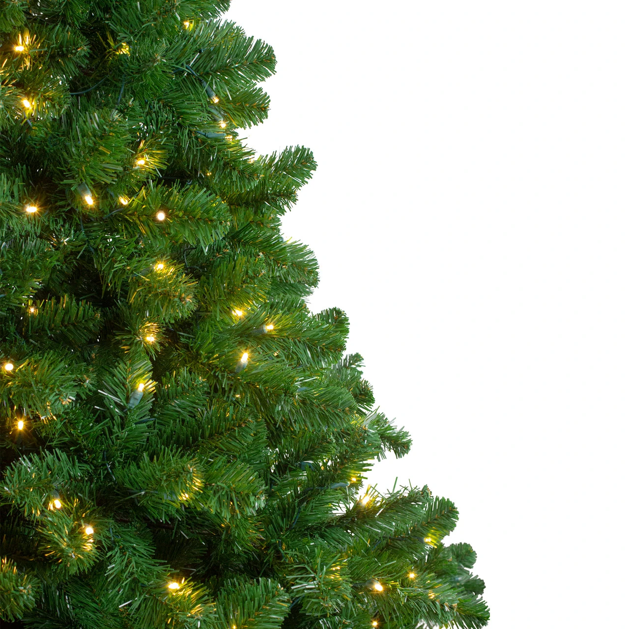14' Pre-Lit Full Olympia Pine Artificial Christmas Tree - Warm White Lights 7 14' Pre-Lit Full Olympia Pine Artificial Christmas Tree - Warm White Lights - Image 5