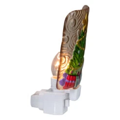 4" Green And Gold Christmas Tree Night Light 8 4" Green And Gold Christmas Tree Night Light -Christmas Decoration Store northlight tn89416 2 28366.1667488091