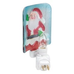 6" Red And White Santa Claus Christmas Night Light 9 6" Red And White Santa Claus Christmas Night Light -Christmas Decoration Store northlight tn89419 3 73071.1667558746
