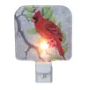 4" Red Cardinal Glass Christmas Night Light 2 4" Red Cardinal Glass Christmas Night Light -Christmas Decoration Store northlight tn91442 94933.1667488093