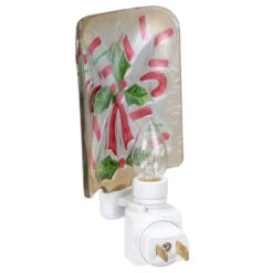 6" White And Red Candy Canes Glass Christmas Night Light 9 6" White And Red Candy Canes Glass Christmas Night Light -Christmas Decoration Store northlight tn91447 3 16361.1681407625