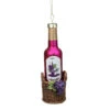 6.25" Pink And Brown Wine Bottle Hanging Christmas Ornament 2 6.25" Pink And Brown Wine Bottle Hanging Christmas Ornament -Christmas Decoration Store northlight tr83327purple 47069.1667659968