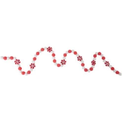 4' Peppermint Candy Beaded Christmas Garland - Unlit 7 4' Peppermint Candy Beaded Christmas Garland - Unlit -Christmas Decoration Store northlight tr92575 updated2022 15766.1667489064