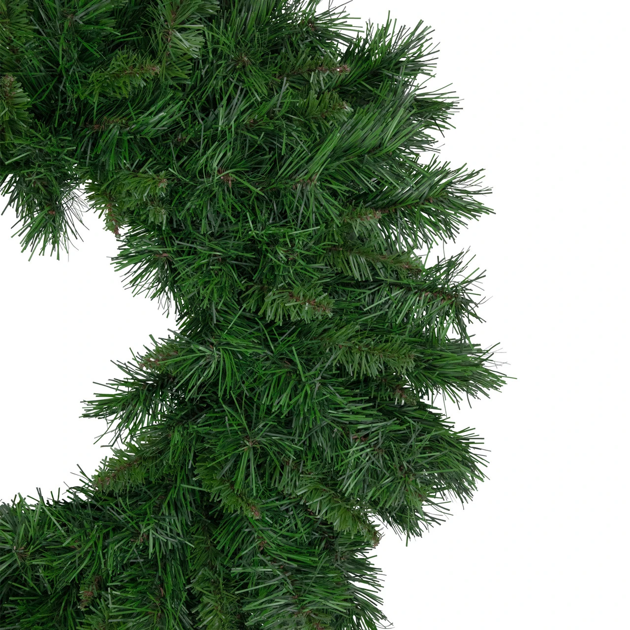 Lush Mixed Pine Artificial Christmas Wreath, 24-Inch, Unlit 6 Lush Mixed Pine Artificial Christmas Wreath, 24-Inch, Unlit - Image 4