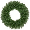 Canadian Pine Artificial Christmas Wreath, 24-Inch, Unlit 1 Canadian Pine Artificial Christmas Wreath, 24-Inch, Unlit -Christmas Decoration Store northlight v04270 28103.1677522522