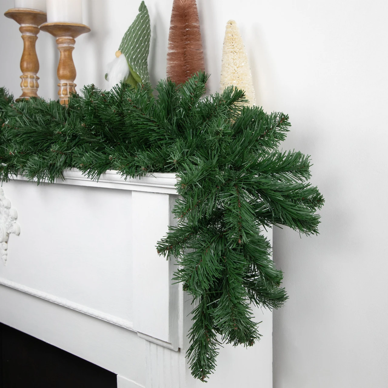 9' X 10" Colorado Spruce Artificial Christmas Garland, Unlit 4 9' X 10" Colorado Spruce Artificial Christmas Garland, Unlit - Image 2