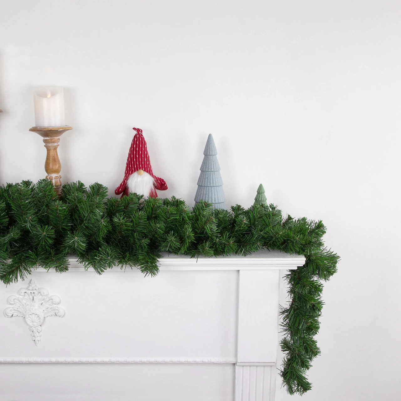 7' Green Colorado Spruce Artificial Christmas Swag, Unlit 5 7' Green Colorado Spruce Artificial Christmas Swag, Unlit - Image 3