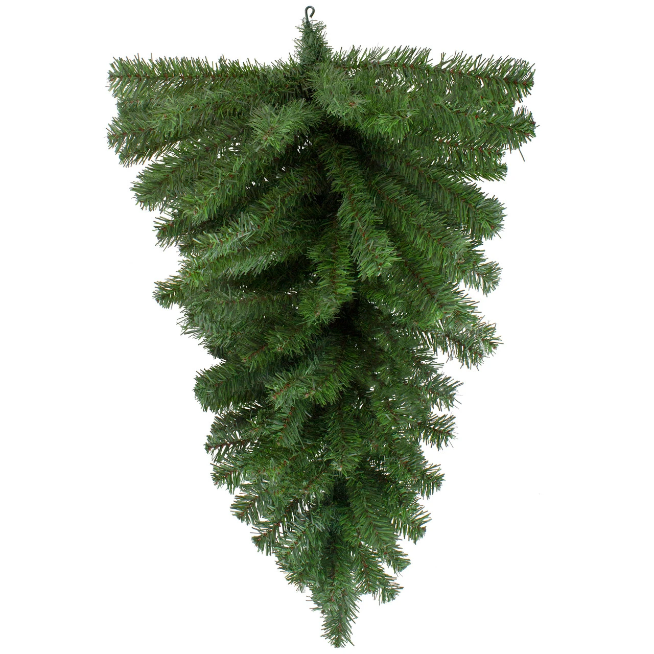 32" Canadian Pine Artificial Christmas Teardrop Swag, Unlit 3 32" Canadian Pine Artificial Christmas Teardrop Swag, Unlit