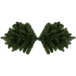 32" Canadian Pine Artificial Christmas Door Swag - Unlit