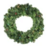 24" Pre-Lit Canadian Pine Artificial Christmas Wreath - Multi Lights 2 24" Pre-Lit Canadian Pine Artificial Christmas Wreath - Multi Lights -Christmas Decoration Store northlight v15835 1 new 48885.1667573478