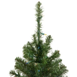 3' Pre-Lit Medium Canadian Pine Artificial Christmas Tree, Multicolor Lights 11 3' Pre-Lit Medium Canadian Pine Artificial Christmas Tree, Multicolor Lights -Christmas Decoration Store northlight v15853 2 34704.1667516282