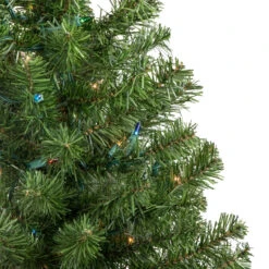 3' Pre-Lit Medium Canadian Pine Artificial Christmas Tree, Multicolor Lights 10 3' Pre-Lit Medium Canadian Pine Artificial Christmas Tree, Multicolor Lights -Christmas Decoration Store northlight v15853 3 91879.1667516282