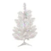 2' Pre-Lit Medium Snow White Pine Artificial Christmas Tree - Multicolor LED Lights -Christmas Decoration Store northlight v15867 86368.1667534214