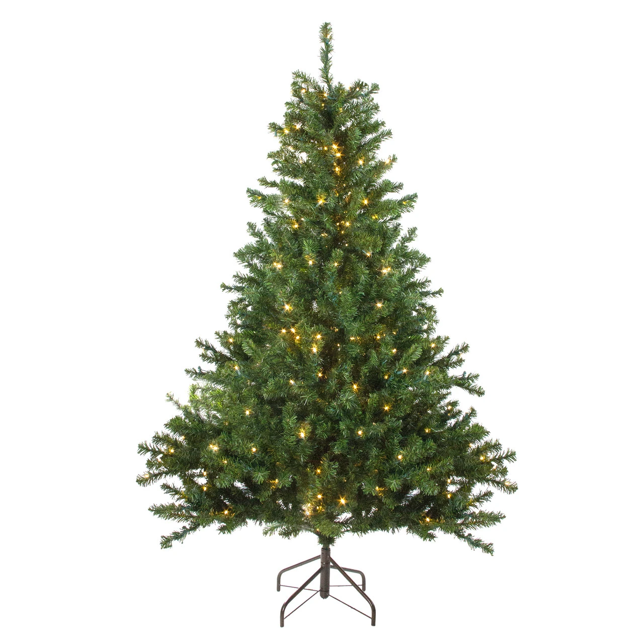 5' Pre-Lit LED Medium Canadian Pine Artificial Christmas Tree - Candlelight Lights 3 5' Pre-Lit LED Medium Canadian Pine Artificial Christmas Tree - Candlelight Lights
