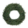 Pre-Lit Commercial Canadian Pine Artificial Christmas Wreath - 5-ft, Multi Lights