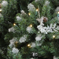 6.5' Pre-Lit Medium Frosted Sierra Fir Artificial Christmas Tree - Warm Clear LED Lights 7 6.5' Pre-Lit Medium Frosted Sierra Fir Artificial Christmas Tree - Warm Clear LED Lights -Christmas Decoration Store northlight v15926 3 22840.1667573451