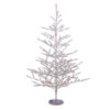 3' Pre-Lit LED Silver Tinsel Twig Artificial Christmas Tree - Clear Lights -Christmas Decoration Store northlight v15941 27475.1682535171